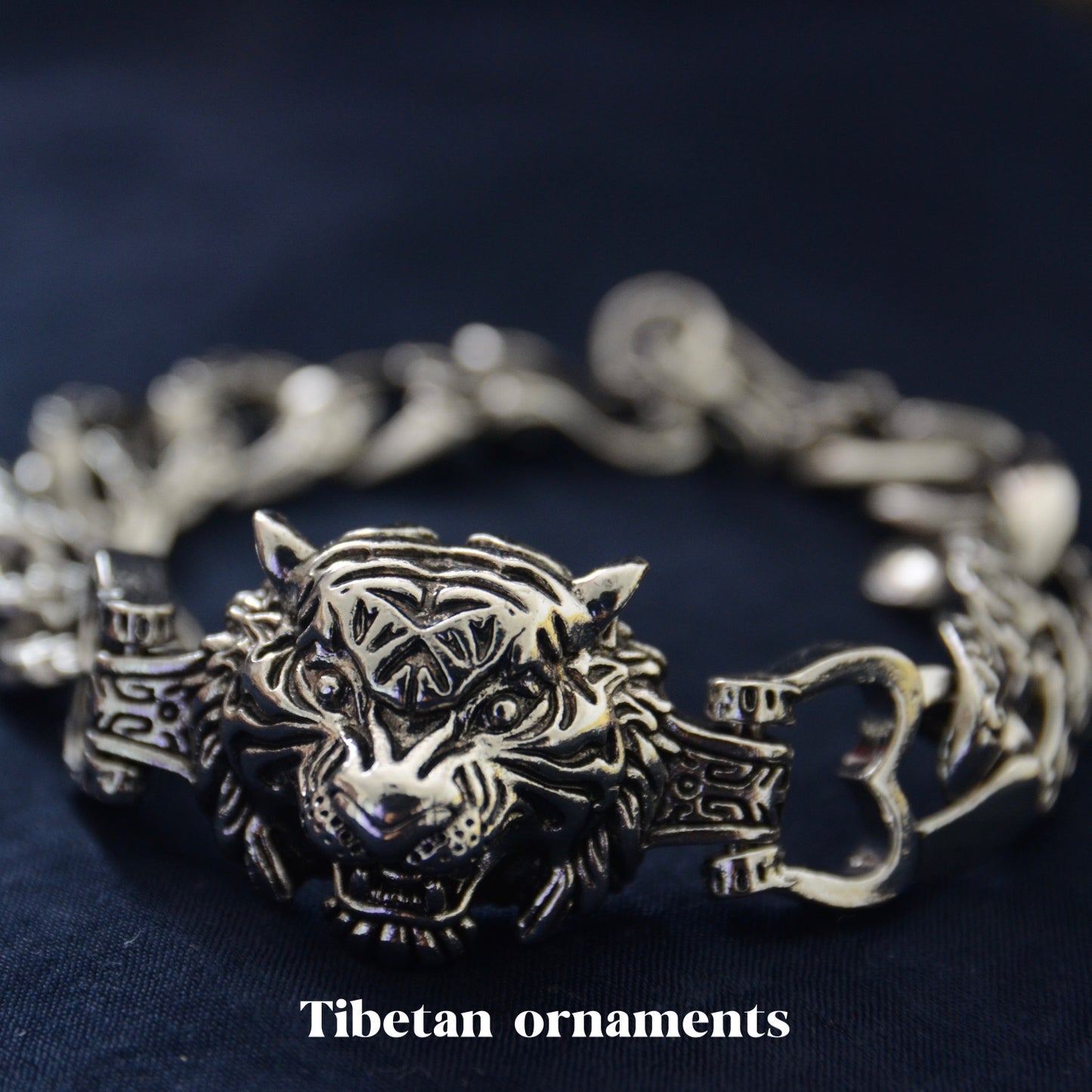 Tiger Head Bracelet