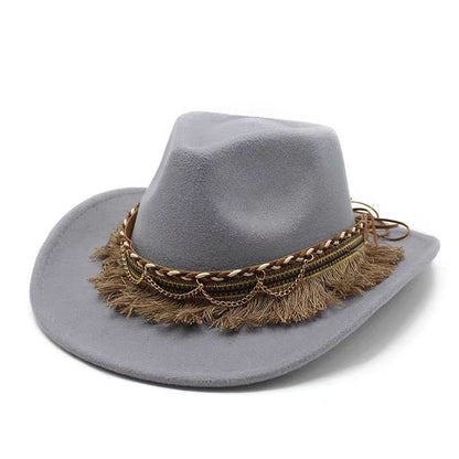 Tibetan cowboy hat