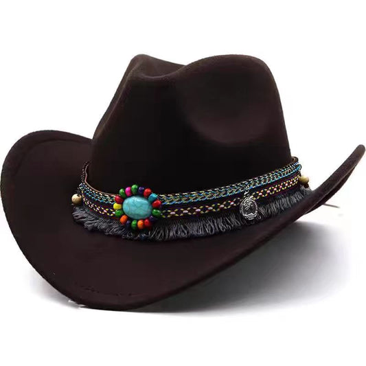 Tibetan cowboy hat