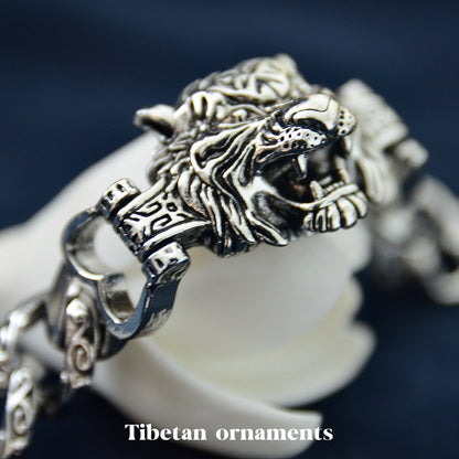 Tiger Head Bracelet