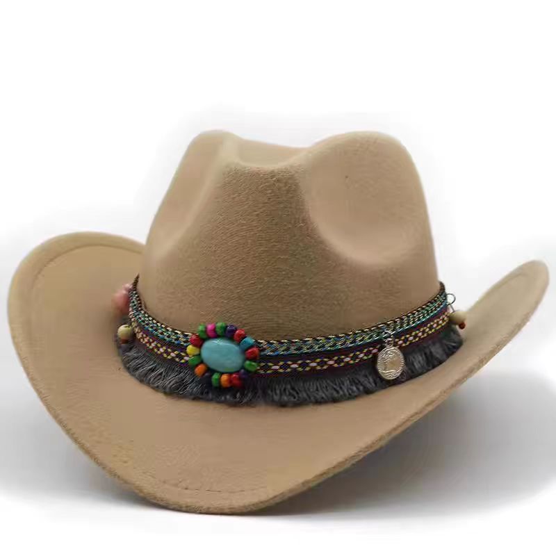 Tibetan cowboy hat