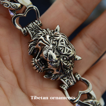 Tiger Head Bracelet