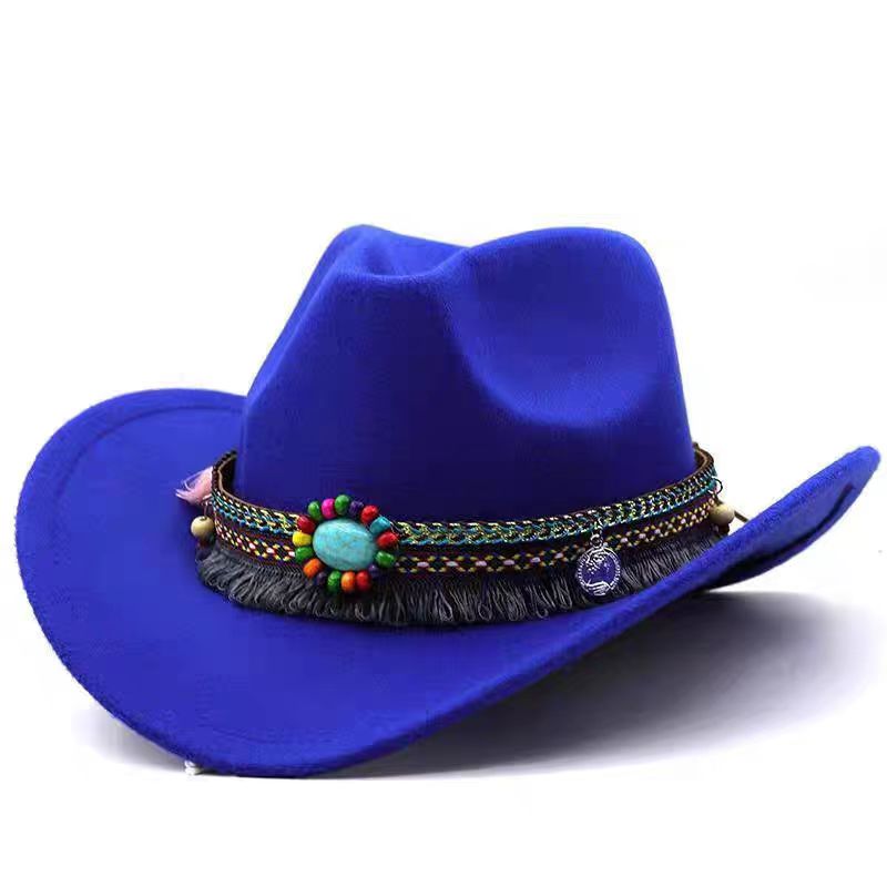 Tibetan cowboy hat