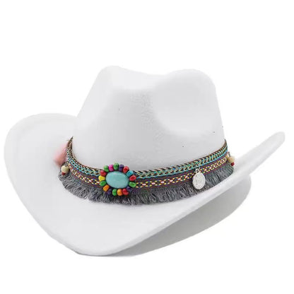 Tibetan cowboy hat