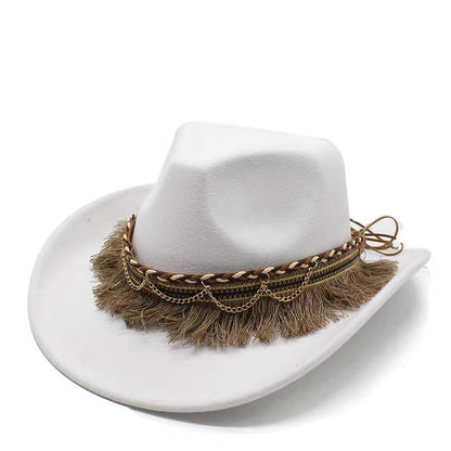 Tibetan cowboy hat